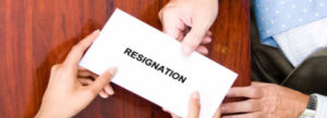resignation and wrongful termination